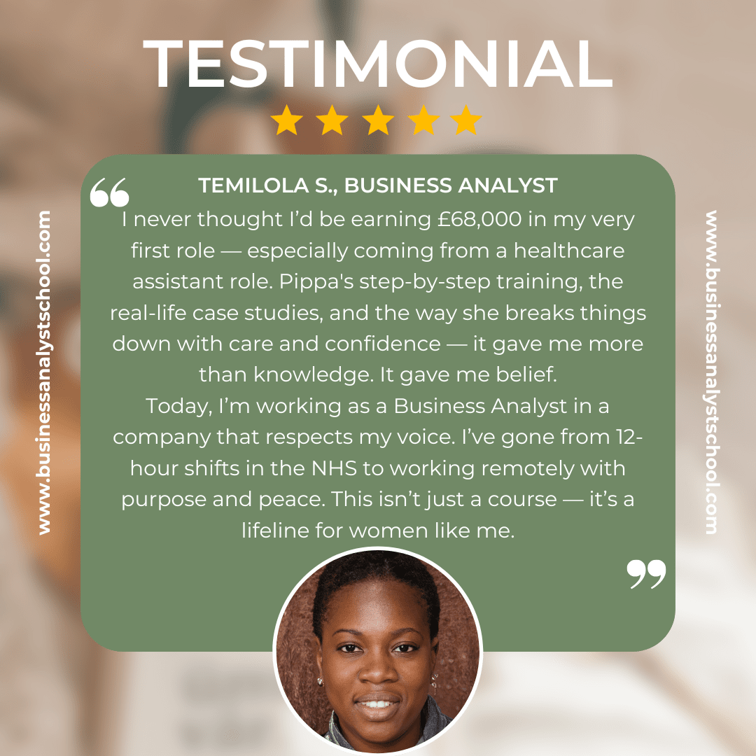 Temilola's testimonial