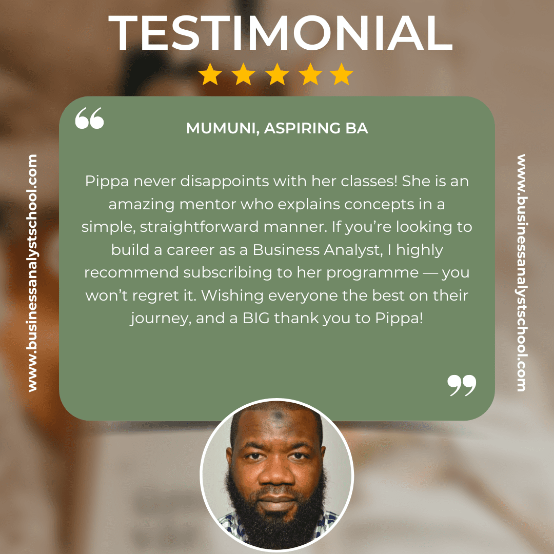 Mumuni's testimonial